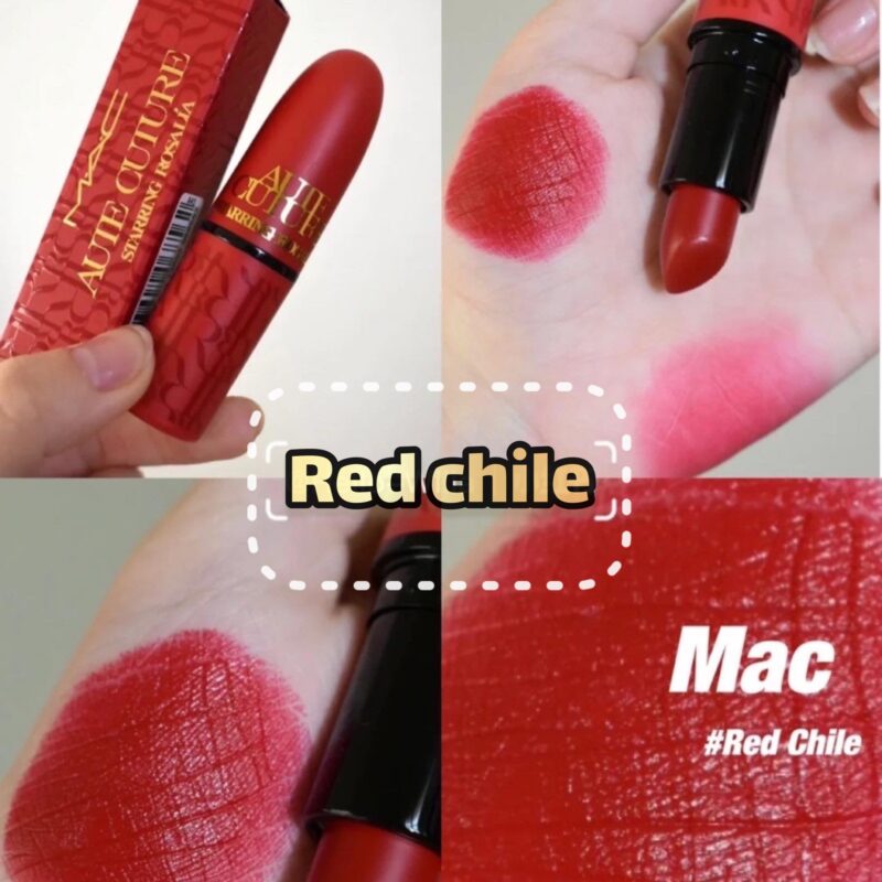 رژ لب مات مک mac رنگ red chile